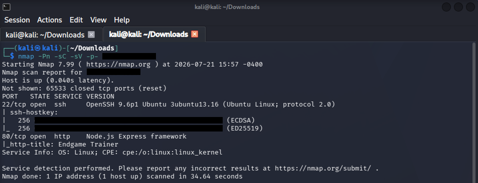 nmap